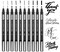 GETHPEN 10-Size Calligraphy Pen – Brush Pens Calligraphy Set Hand Lettering Pen for Beginners Art Drawing & Greeting Cards – Calligraphy Pens Black Archival Ink Pens Kit for Sketching, Scrapbooking